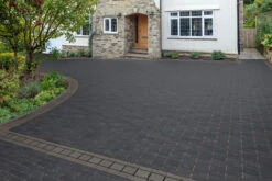 Savanna Linear Concrete Driveway Charcoal 200 X 50 X 60mm (8m2)