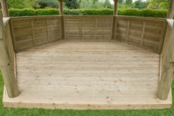 Forest Garden Hexagonal Thatched Roof Gazebo & Cream Lining -Secret Happy Shop t.tlx 1L1kFME.91kVBkKUT1.1s0W1D. 47365.1680669174