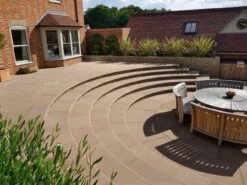 Sawn Versuro Natural Stone Paving Autumn Bronze 570 X 285 X 22mm (120 Pack)