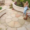 Indian Sandstone Calibrated Paving Circle Kit Buff Multi 2840mm Diameter (4.68m2) -Secret Happy Shop t.tlx 4 4PpNd.34PMAGcVI4.4wOQ4o. 11164.1687573341