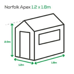 Albany Sheds Norfolk Apex Shed Treated 1800 X 1200mm -Secret Happy Shop t.tlx 5w5IdO7.z5IwiNn165.5kle5 . 42111.1701483727