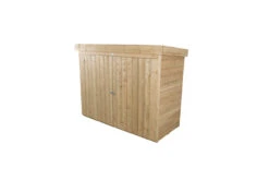 Forest Garden Pent Garden Store Large Pressure Treated 1950 X 870 X 1450mm