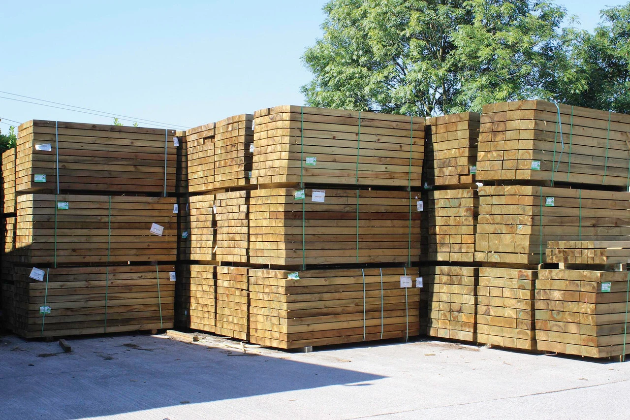 European Oak Untreated Garden Sleeper 100 X 200 X 2400mm 5 European Oak Untreated Garden Sleeper 100 X 200 X 2400mm - Image 3