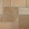 Indian Sandstone Squaring Off Kit Brown Multi 560 X 22mm (4 Pack)