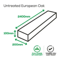 European Oak Untreated Garden Sleeper 100 X 200 X 2400mm 13 European Oak Untreated Garden Sleeper 100 X 200 X 2400mm -Secret Happy Shop t.tlx I2IwOml.5Iw2xpB4CI.ILSdIR. 58698.1699922231