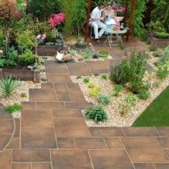 Heritage Concrete Paving Weathered York 600 X 300 X 38mm (44 Pack)