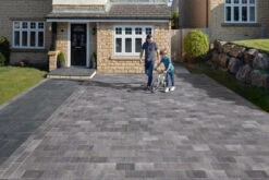 Driveline Nova Coarse Concrete Paving Pebble Grey 300 X 150 X 50mm (9.72m2)