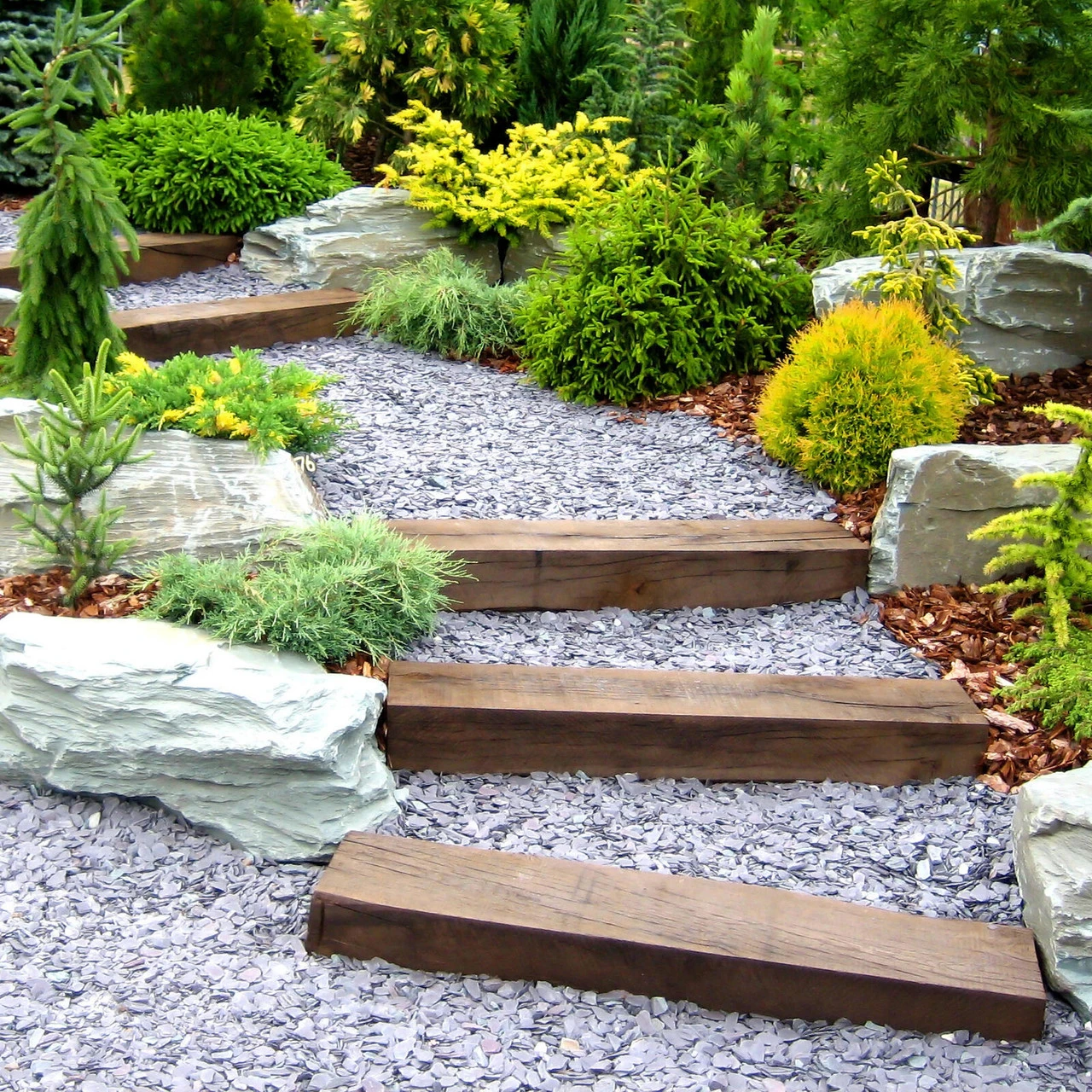 European Untreated Oak Garden Sleeper 100 X 200 X 2400mm 4 European Untreated Oak Garden Sleeper 100 X 200 X 2400mm - Image 2