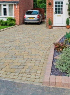 Drivesett Deco Concrete Block Paving Cotswold 110 X 110 X 50mm (10.67m2)