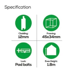 Albany Sheds Norfolk Double Door Shed Treated 2400 X 1800mm 11 Albany Sheds Norfolk Double Door Shed Treated 2400 X 1800mm -Secret Happy Shop t.tlx fGfBK68.LfBGoaCDuf.fN3CfE. 94133.1701483707