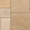 Antique Alverno Natural Stone Paving Multi Project Pack Golden Sand (18.28m2)