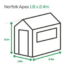 Albany Sheds Norfolk Apex Shed Treated 2400 X 1800mm -Secret Happy Shop t.tlx uxuicDk.muixEl2R6u.u6LyuJ. 97621.1701483714